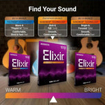 Elixir NANOWEB Acoustic Guitar Strings 80/20 Bronze