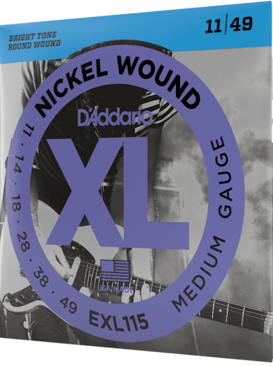 D'Addario EXL Series Nickel Wound Electric Guitar Strings
