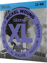 D'Addario EXL Series Nickel Wound Electric Guitar Strings