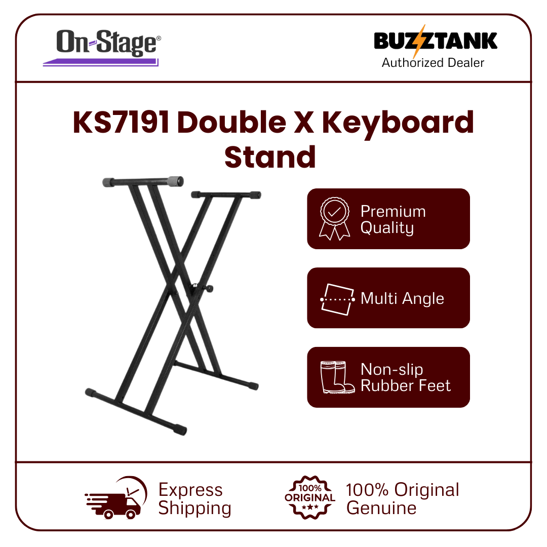 On stage KS7191 Double X Keyboard Stand