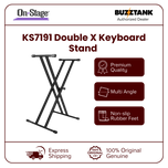 On stage KS7191 Double X Keyboard Stand
