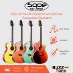 SQOE XLDC Spectrum Series Acoustic Guitars