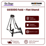 On-Stage GS5000 Fold-Flat Small Instrument Stand (Ukulele stand, violin stand, Mandolin stand)