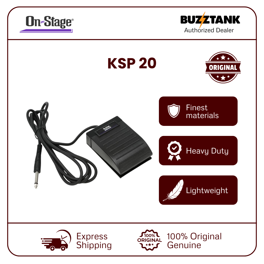 On Stage KSP20 Keyboard Sustain Pedal