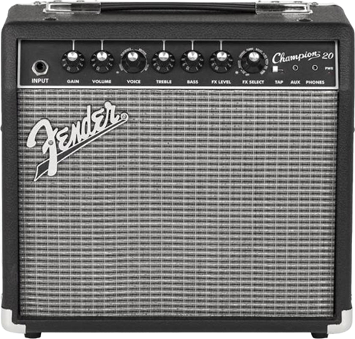 Fender Champion 20 Guitar Combo Amplifier, 230V UK