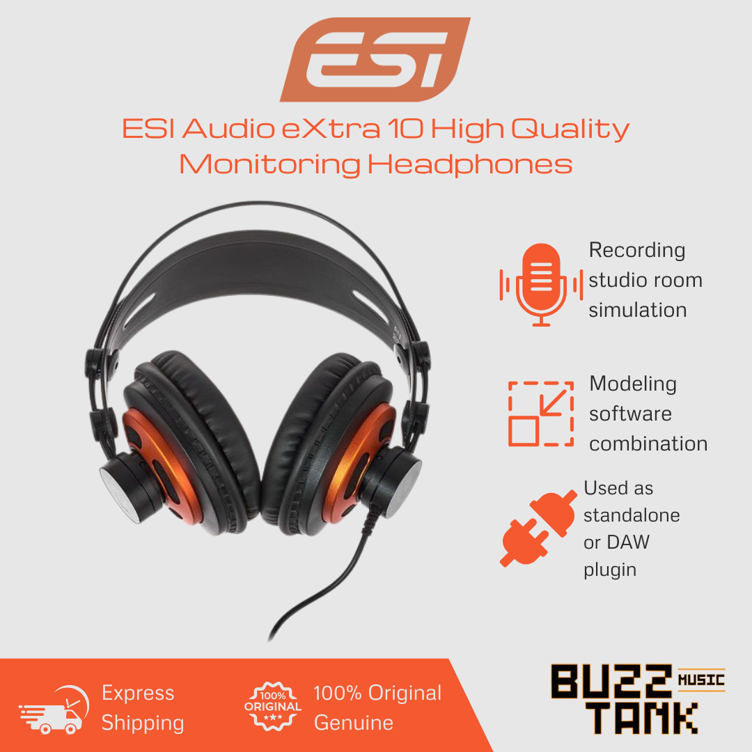 ESI Audio eXtra 10 High Quality Monitoring Headphones