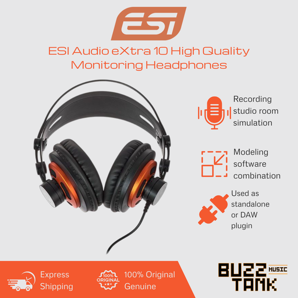 ESI Audio eXtra 10 High Quality Monitoring Headphones
