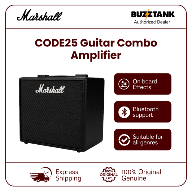 Code25 Marshall CODE25 Guitar Combo Amplifier - Code 25 – Buzztank
