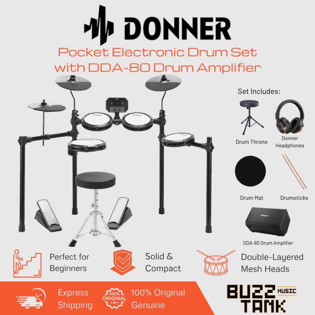 Donner Pocket Electronic Drum Set