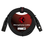 Kirlin Entry 24 Microphone Cable XLR Male - XLR Female, 10ft & 20ft, Black