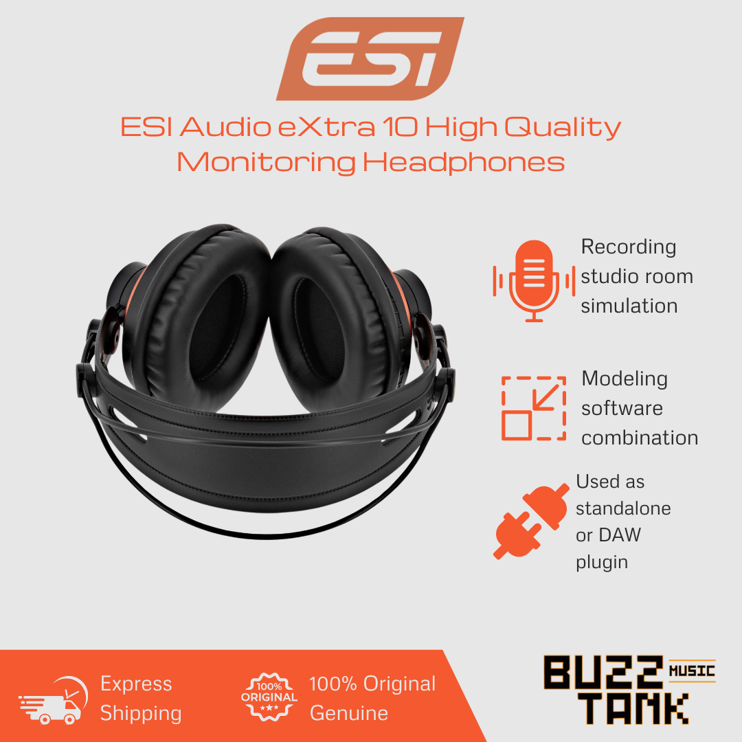 ESI Audio eXtra 10 High Quality Monitoring Headphones