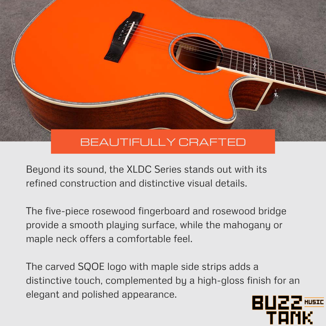 SQOE XLDC Spectrum Series Acoustic Guitars