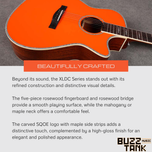 SQOE XLDC Spectrum Series Acoustic Guitars