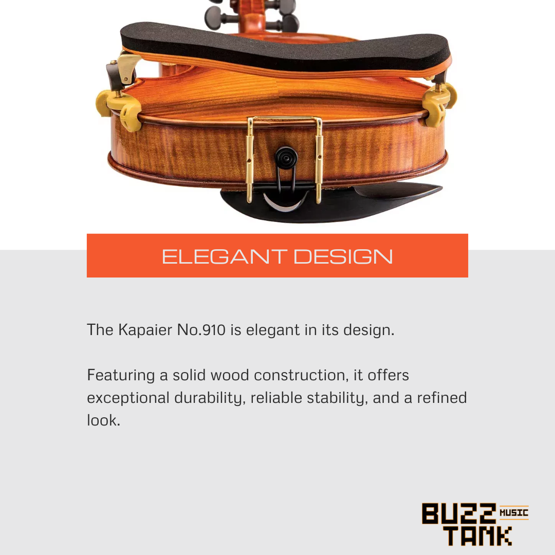 KAPAIER No.950 Violin Shoulder Rest - Full Size (3/4 - 4/4)