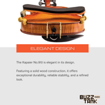 KAPAIER No.950 Violin Shoulder Rest - Full Size (3/4 - 4/4)
