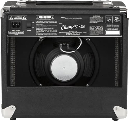 Fender Champion 20 Guitar Combo Amplifier, 230V UK