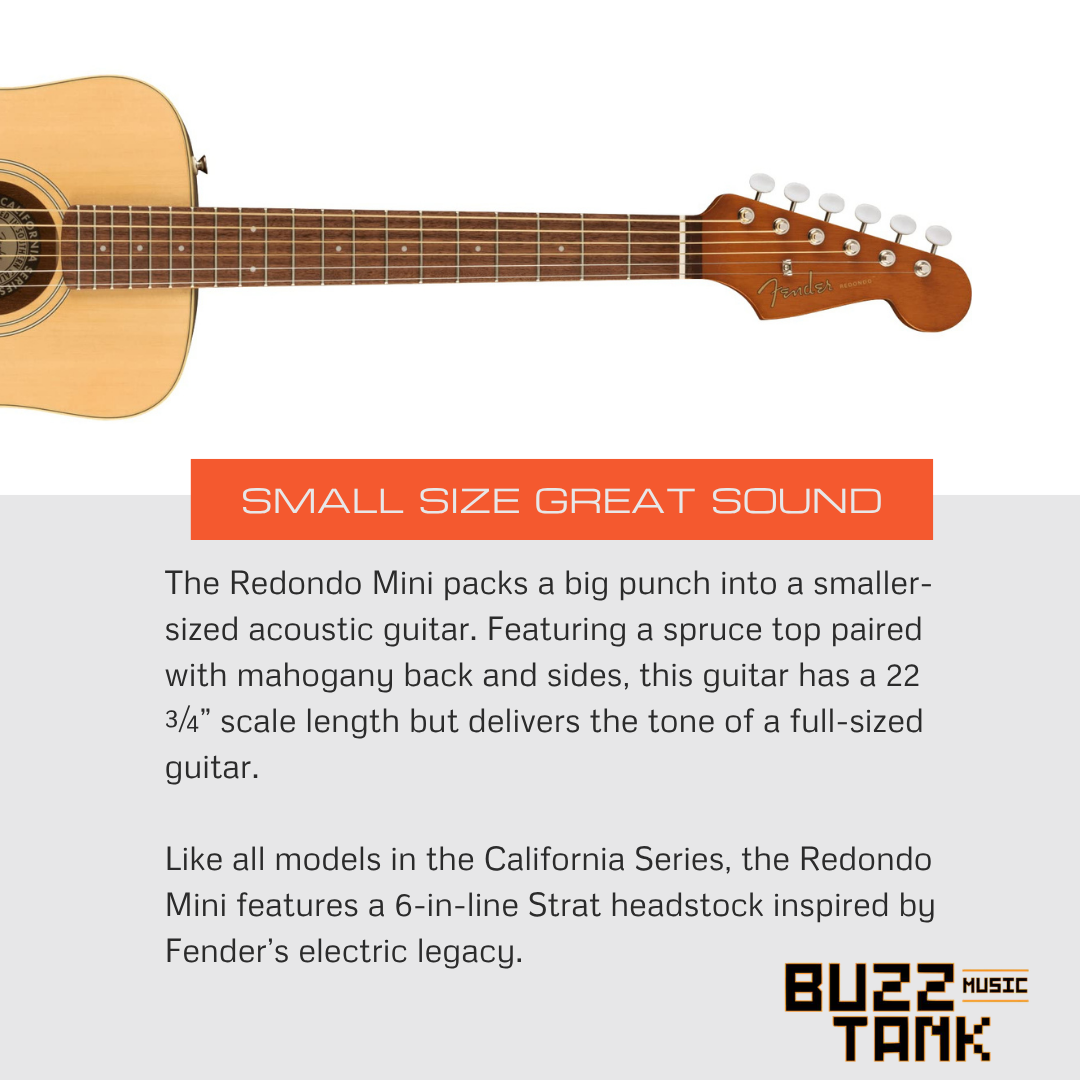 Fender California Redondo Mini Guitar