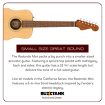 Fender California Redondo Mini Guitar