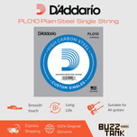 D'Addario PL009 Plain Steel Singles, PL010 Plain Steel Singles