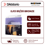 D'Addario EJ10 EJ11 EJ12 EJ13 80/20 Bronze Acoustic Guitar Strings