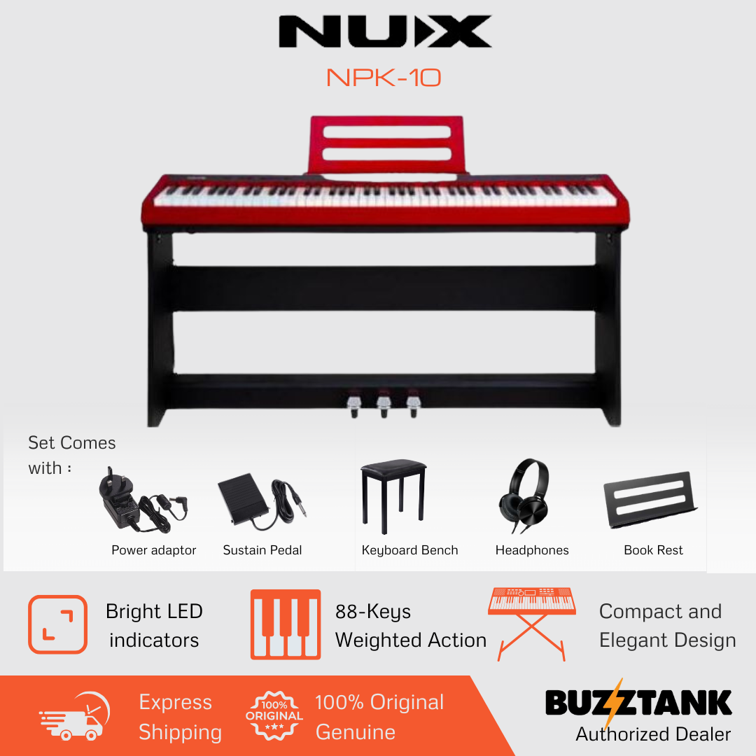 NUX NPK-10 88-Key Digital Piano