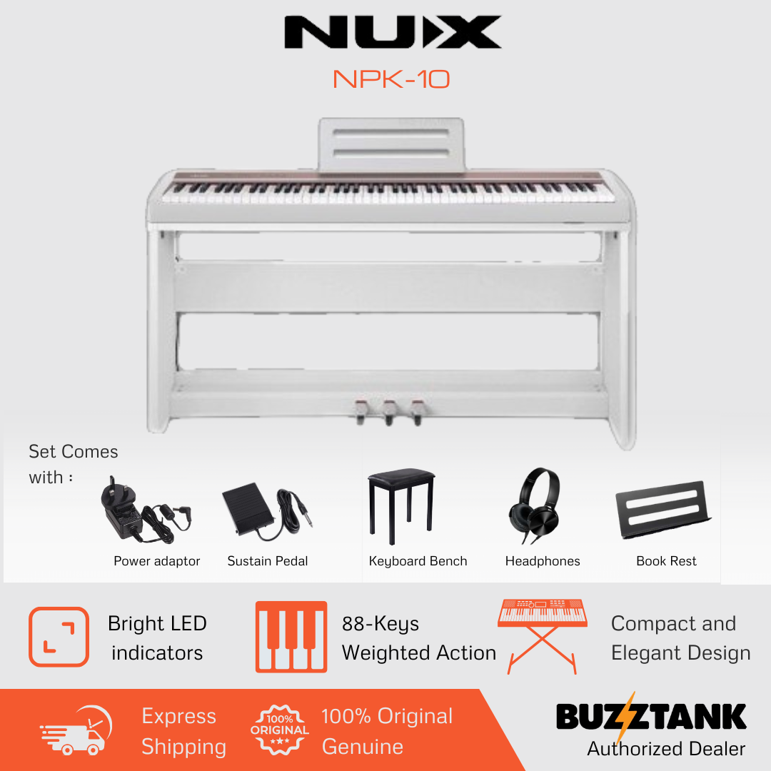 NUX NPK-10 88-Key Digital Piano
