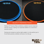 Nimbus 12" Practice Pads