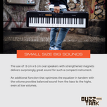 Casio CT-S100 Casiotone 61-Key Portable Keyboard