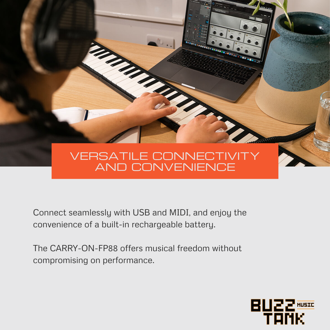 Blackstar Carry-On Folding Piano Touch With Built-In Speakers