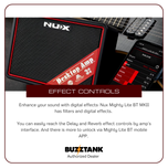 NUX Mighty Lite BT MKII Desktop Modeling Guitar Amplifier