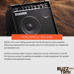 Donner DDA-35 35 Watt Electric Drum Amplifier
