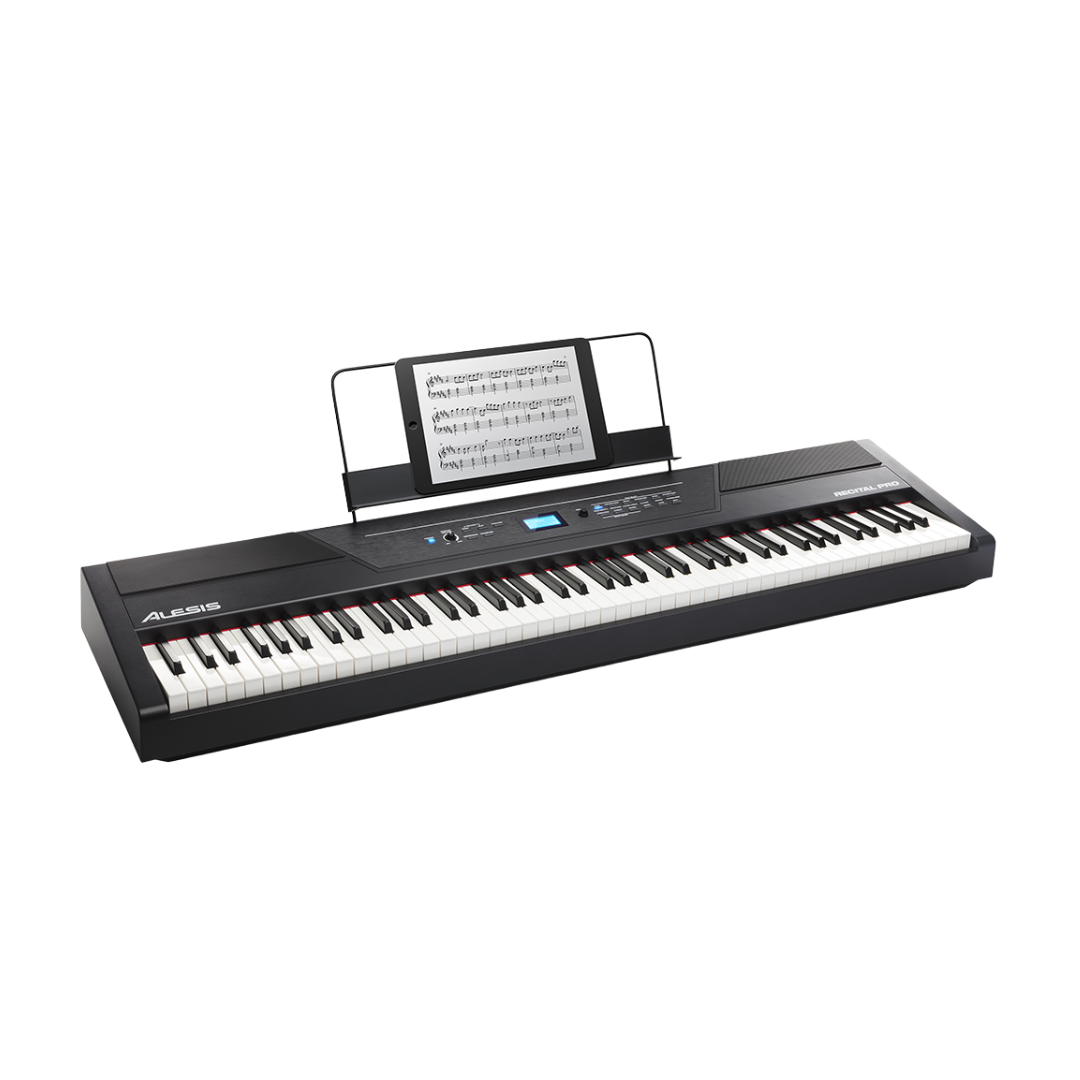 Alesis Recital Pro 88 Key Digital Piano with Hammer Action Keys