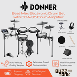 Donner BEAT Series Electronic Drums Set