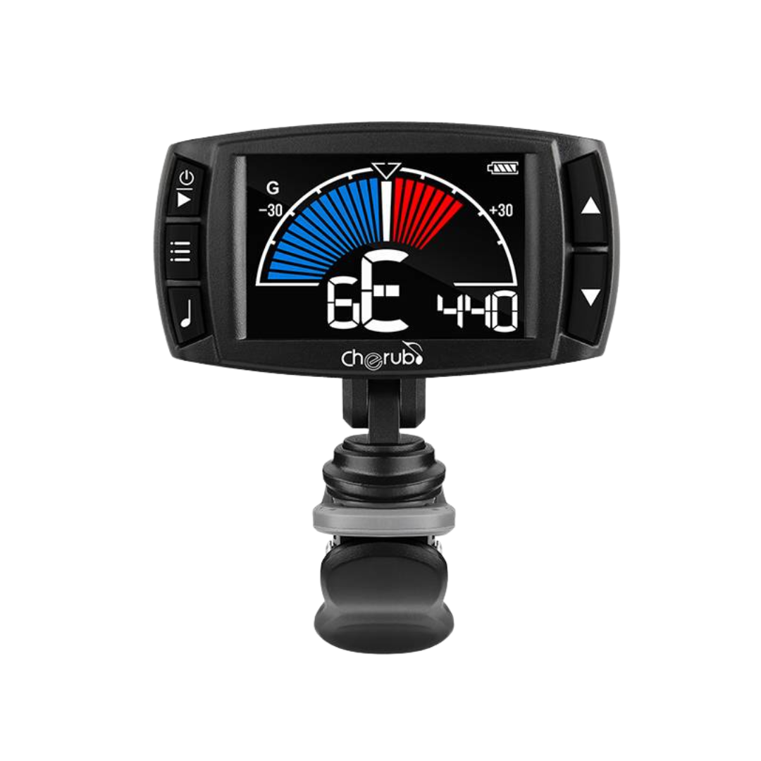 Cherub WMT-560 3-in-1 Metronome Chromatic Tuner For Guitar, Bass and Ukulele (WMT560)