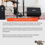 Donner DDA-80 80W Wireless Electric Drum Amplifier