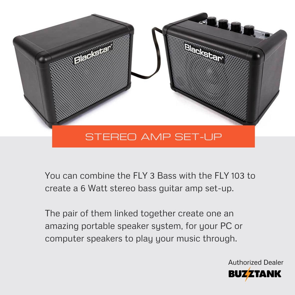 Blackstar Fly 3 (3 Watts) Bass Mini Amp Combo
