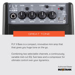 Blackstar Fly 3 (3 Watts) Bass Mini Amp Combo