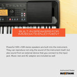 Korg EK-50 Digital Entertainer Keyboard Electronic Piano Professional Arranger