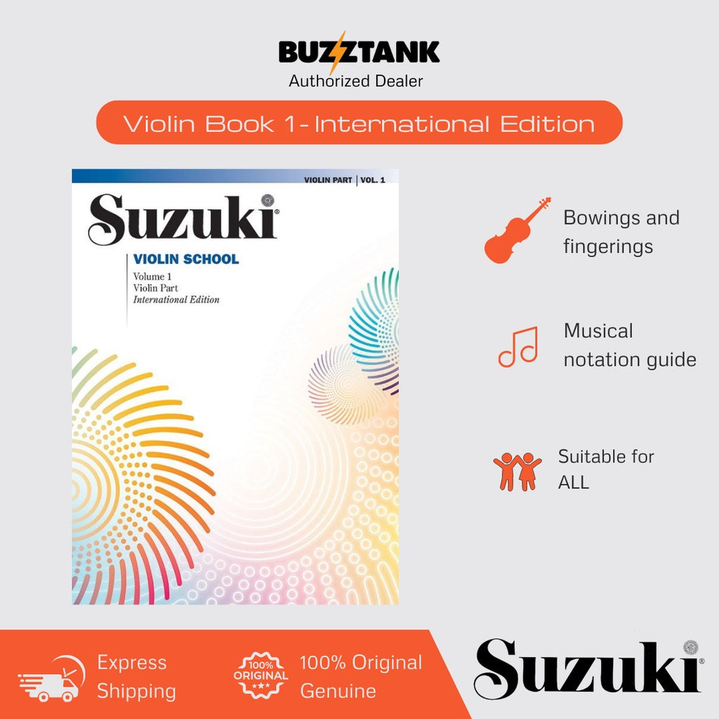 Suzuki Violin School, Volume 1 International Edition (00-0144S)