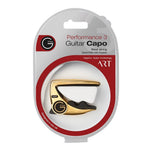 G7th G7 Performance 3 Celtic Gold Silver Black Special Edition Guitar Capo - Steel String