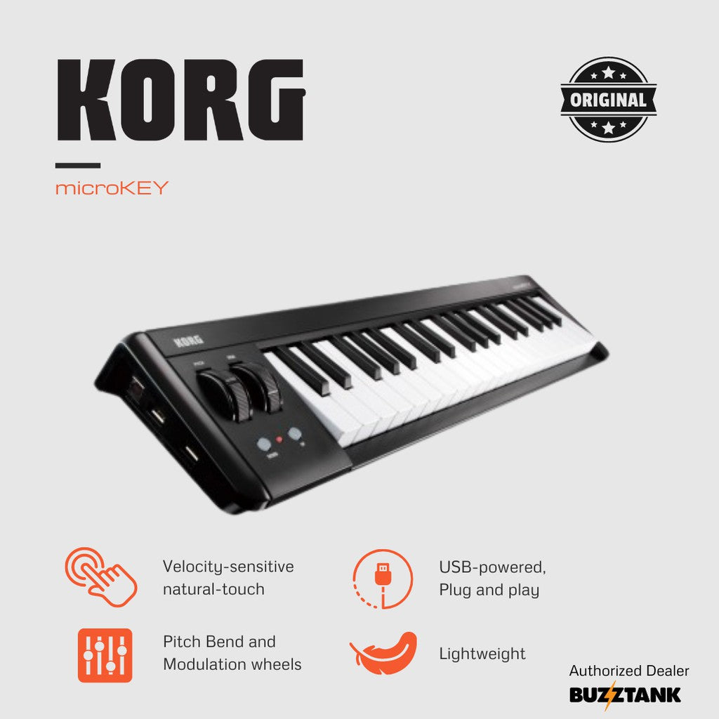 Korg microKEY 2 Compact MIDI Keyboard Controller