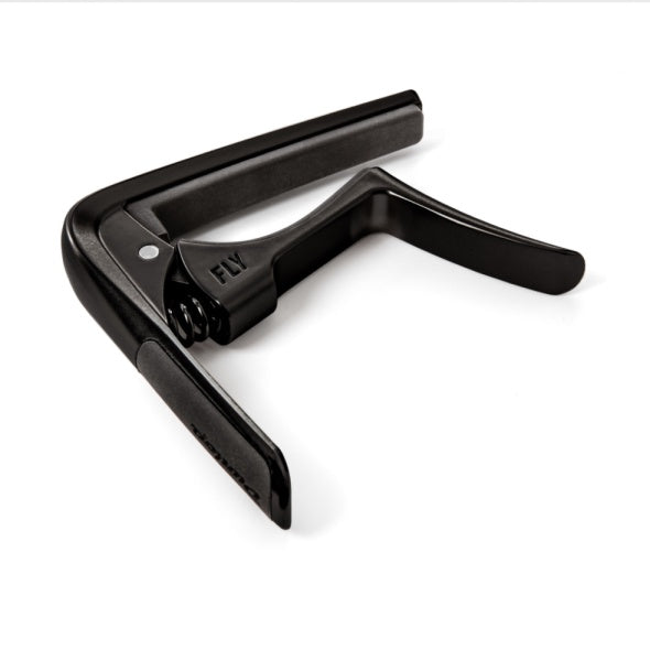 Jim Dunlop Trigger FLY Capo Curved, Satin Chrome, Black, Gun Metal (63CSC 63CBK 63CGM)