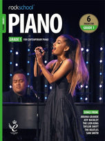 RSL Rockschool PIANO for Contemporary Piano (2019 - 2025) (6 Tracks) Debut Grade 1-8