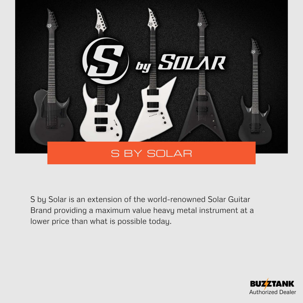 S by Solar TB4.61W TB4.61C TB Single Pickup Electric Guitar