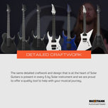 S by Solar TB4.61W TB4.61C TB Single Pickup Electric Guitar