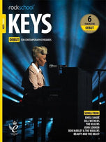RSL Rockschool KEYS for Contemporary Keyboards (2019 - 2025) (6 Tracks) Debut Grade 1-8