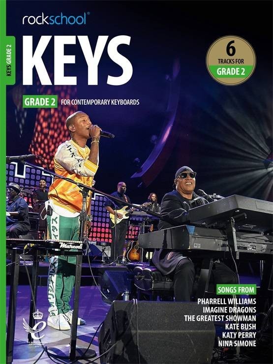 RSL Rockschool KEYS for Contemporary Keyboards (2019 - 2025) (6 Tracks) Debut Grade 1-8