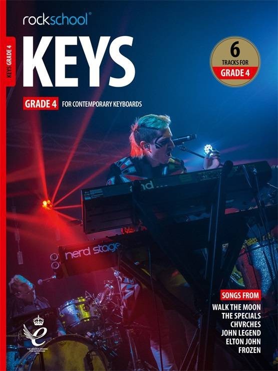 RSL Rockschool KEYS for Contemporary Keyboards (2019 - 2025) (6 Tracks) Debut Grade 1-8