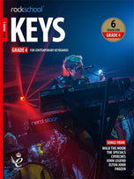 RSL Rockschool KEYS for Contemporary Keyboards (2019 - 2025) (6 Tracks) Debut Grade 1-8