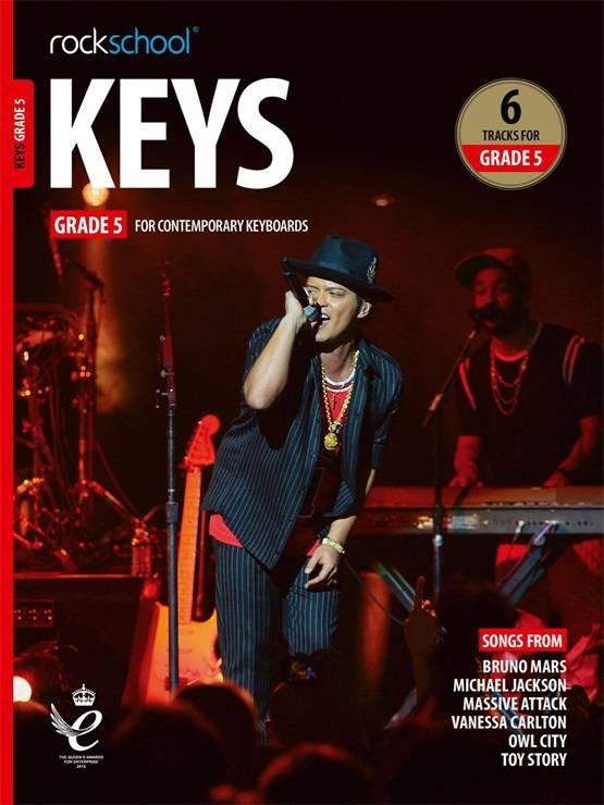 RSL Rockschool KEYS for Contemporary Keyboards (2019 - 2025) (6 Tracks) Debut Grade 1-8